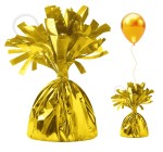 Ciężarek do balonów złoty błyszczący