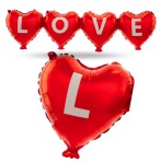 Girlanda balonowa Serca Love 101x27cm Walentynki