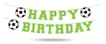 Baner Happy Birthday Football 250x16,4cm