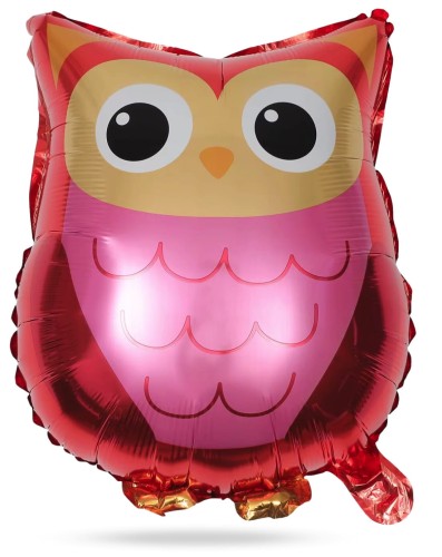 Balon foliowy Sowa 45x54cm