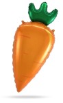 Balon foliowy Marchewka pomarańczowa 42x91cm