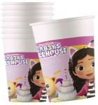 Kubeczki papierowe Koci Domek Gabi, 200 ml, 8 szt.