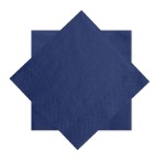 Serwetki papierowe trójwarstwowe granatowe 33x33cm 20 szt