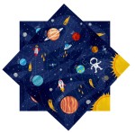 Serwetki papierowe Kosmos  planety 33x33cm 10szt