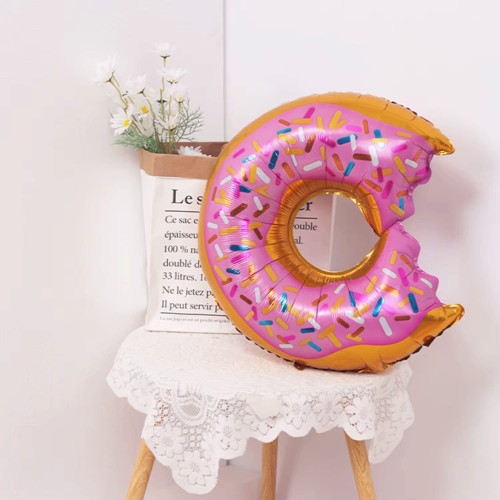 balony foliowe słodkie pączki lody desery