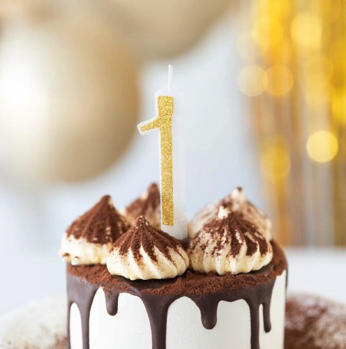 Świeczka złota z brokatem cyfra 1 mała p.jpg