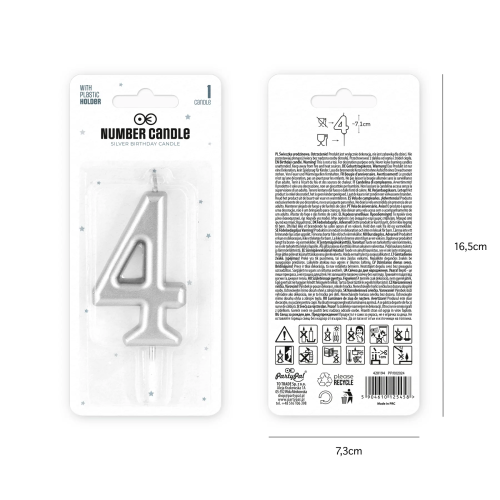 Świeczka cyfra srebrna 4 1.png