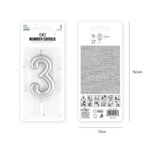 Świeczka cyfra srebrna 3 1.png