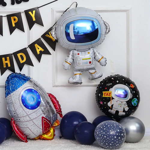 Balon foliowy rakieta kosmos astronauta.png