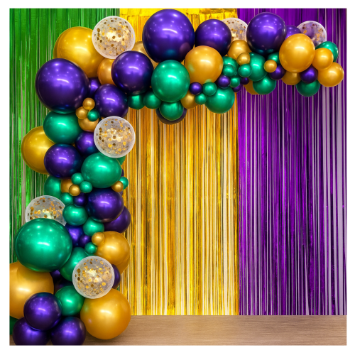 Balony KARNAWAŁ Andrzejki girlanda balonowa ŚCIANKA taśma kurtyny.png