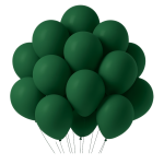Balony lateksowe ciemnozielone butelkowa zieleń 12 cali 20 szt Dzień Św. Patryka