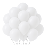 Balony lateksowe białe 12 cali 20 szt