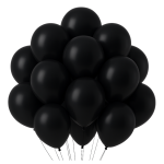 Balony lateksowe czarne 12 cali 20 szt