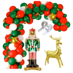 Girlanda balonowa Święta Mikołaj Boże Narodzenie Wigilia Firmowa Mikołajki