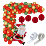 Girlanda balonowa na Święta z Choinką Mikołajki Zestaw Wigilia balony