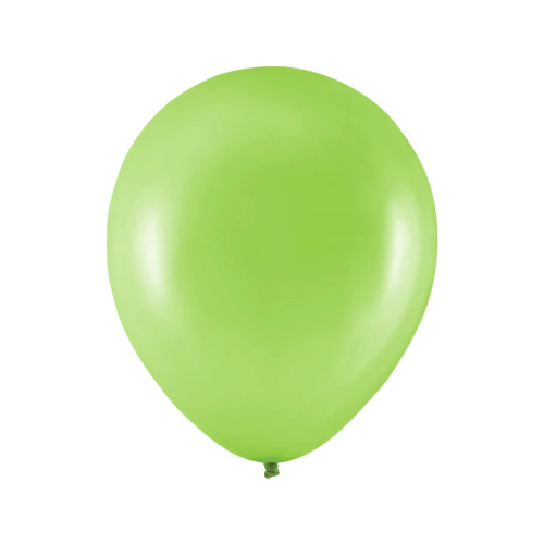 Balon Biodegradowalny metaliczny limonkowy 12cali 100szt.png