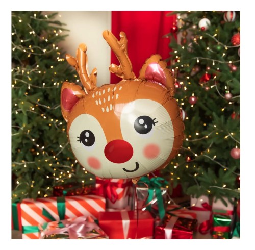 Balon foliowy Rudolf 55x65cm111.jpg