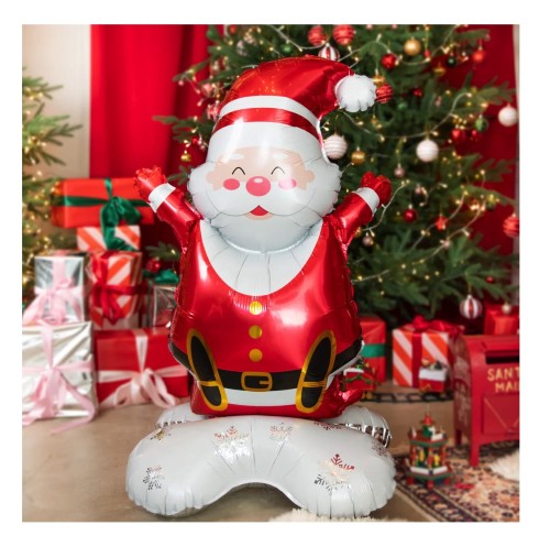 Balon foliowy stojący Mikołaj 70x147cm1111111.jpg