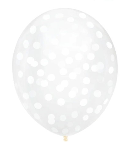 Balony przezroczyste z konfetti białym 12cali 100szt..jpg