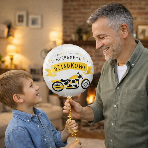 Balon foliowy Kochanemu Dziadkowi na Dzień Dziadka.png