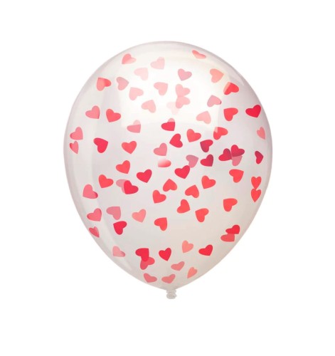 balony lateksowe z konfetti