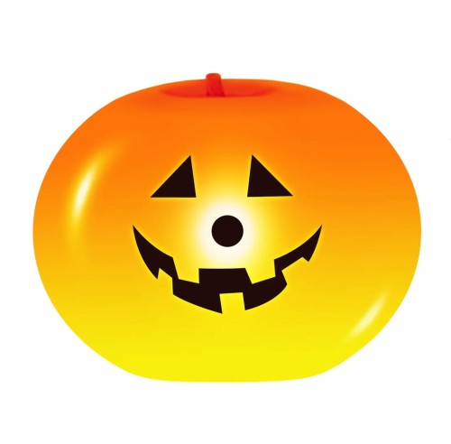 Balony Dynie świecące Halloween 10 sztuk Dzień Dyni balony lateksowe 25cm