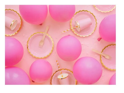 Balony Eco 30cm pastelowe, różowy1.jpg