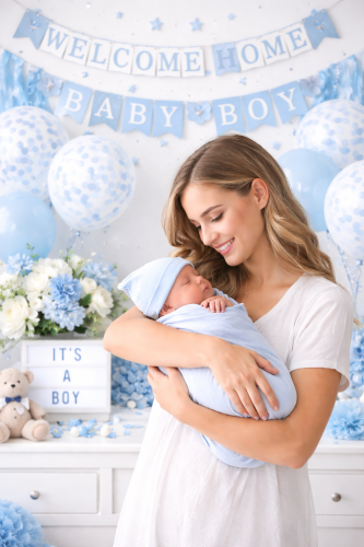 inspiracja Balony lateksowe z konfetti błękitnym 12 cali 5 szt.png