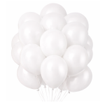 Balony lateksowe białe 10 cali 20 szt