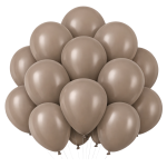 Balony lateksowe Cappuccino 12 cali 20 szt