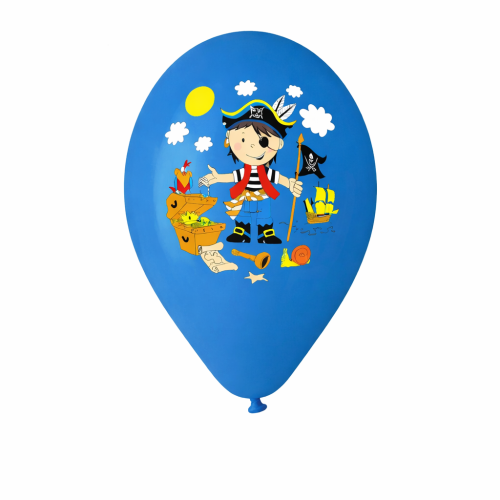 balon lateksowy z nadrukiem Piraci granat.png