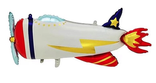 Balon foliowy Samolot 54x106cm.jpg