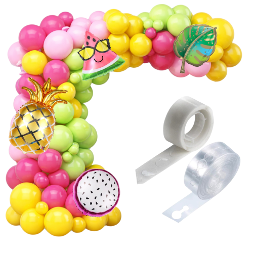 Girlanda balonowa Hawajska Przedszkole Dzień Dziecka Impreza Ananas 18stka.png