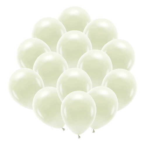 Balony lateksowe kremowe 12 cali 20 szt