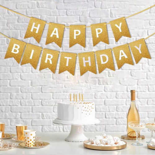 Baner złoty brokatowy Happy Birthday111.jpg