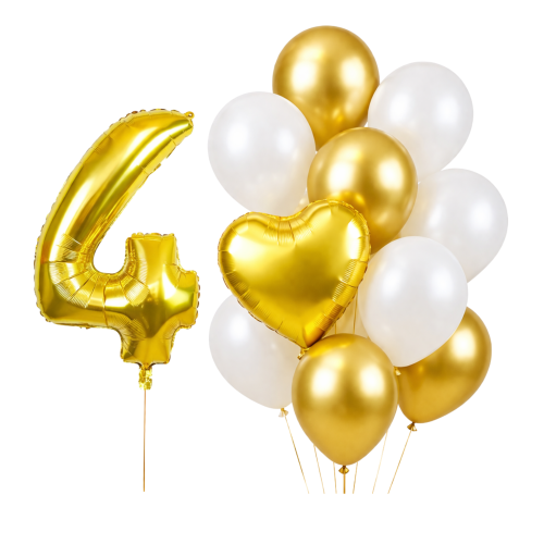 Zestaw balonów złotych na urodziny cyfra 0-9 100cm DOWOLNA Balony na hel.png