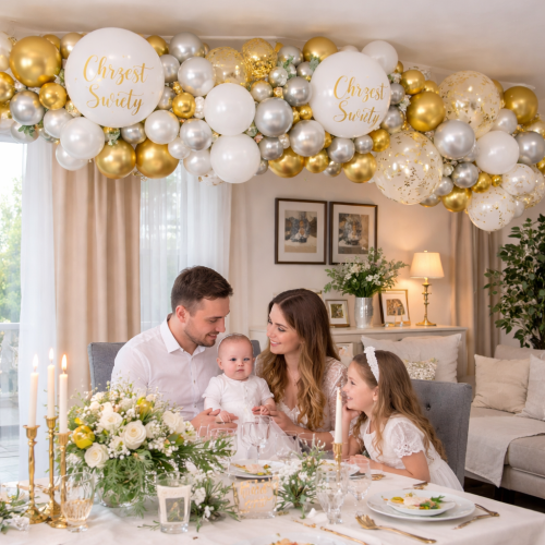 Balony lateksowe białe Chrzest święty 12 cali 6 szt .png