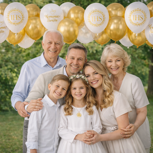 Balony lateksowe na Komunię z nadrukiem IHS 12 cali 6 szt.png