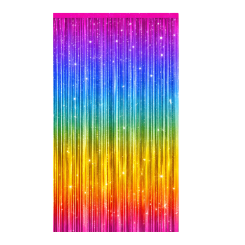 Kurtyna tęczowa 100x200cm wielokolorowa w gwiazdki.png