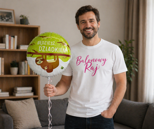 Balon foliowy Będziesz Dziadkiem, 18" Baby Shower .png