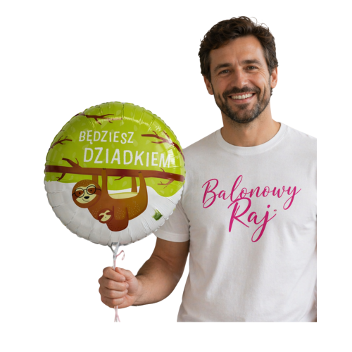 Balon foliowy Będziesz Dziadkiem, 18" Baby Shower .png