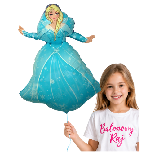 Balon foliowy Księżniczka Elza Kraina Lodu.png