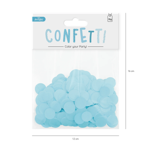 Konfetti papierowe 15 g - niebieskie kółeczka.png
