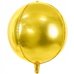 Balon foliowy złota kula 22cale gigant metaliczna