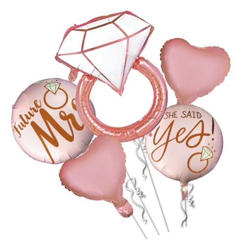 Zestaw balonów na Wieczór Panieński she said yes