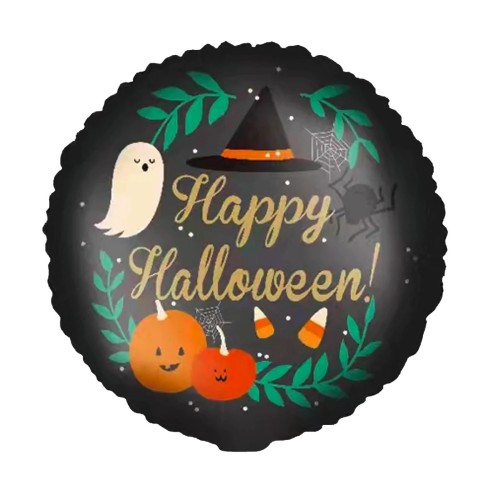 Balon foliowy Happy Halloween 45cm