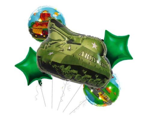 Zestaw Balonów Czołg