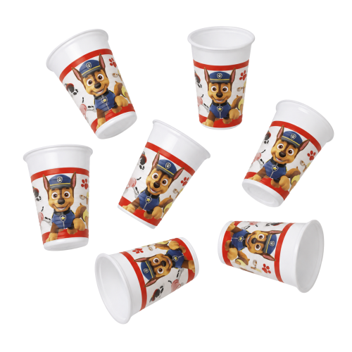 Kubeczki papierowe Chase Psi Patrol 8 sztuk KUBKI