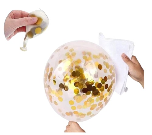 BALONY URODZINY dziewczynki Zestaw balonów CYFRA DOWOLNA 0-9 złota tęczowe