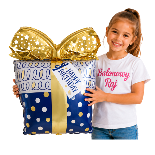 Balon foliowy prezent Happy Birthday 68x60cm.png